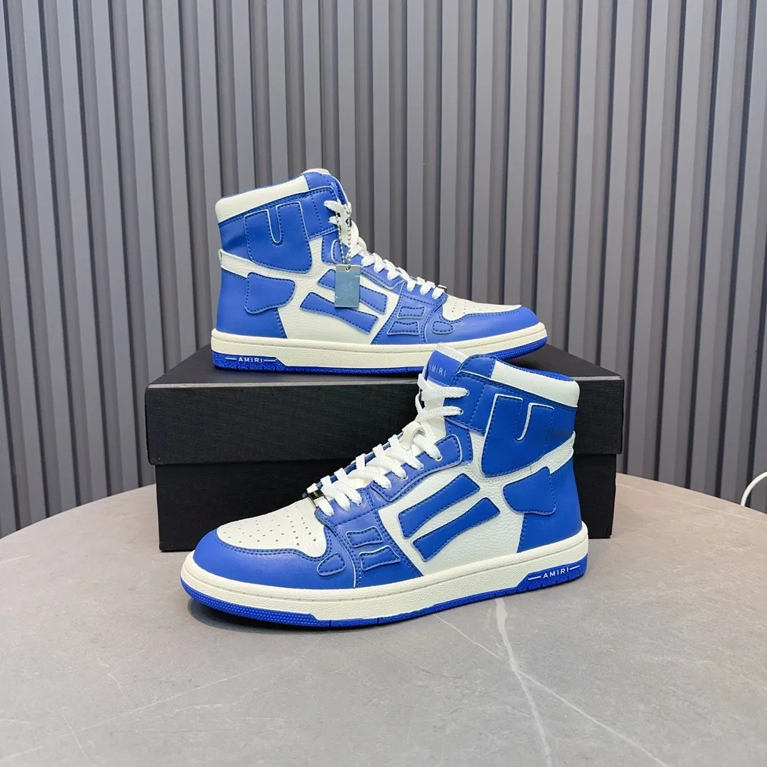 Men's shoes💰620💰 AMIRI AMIRI trendy brand hot sale🔥 Available all year round✅Couples💑 Official website synchronization Imported fabrics 1⃣️ratio 1⃣️Re-engraved, original factory special original sole, 35-45 (38.45. Non-refundable)